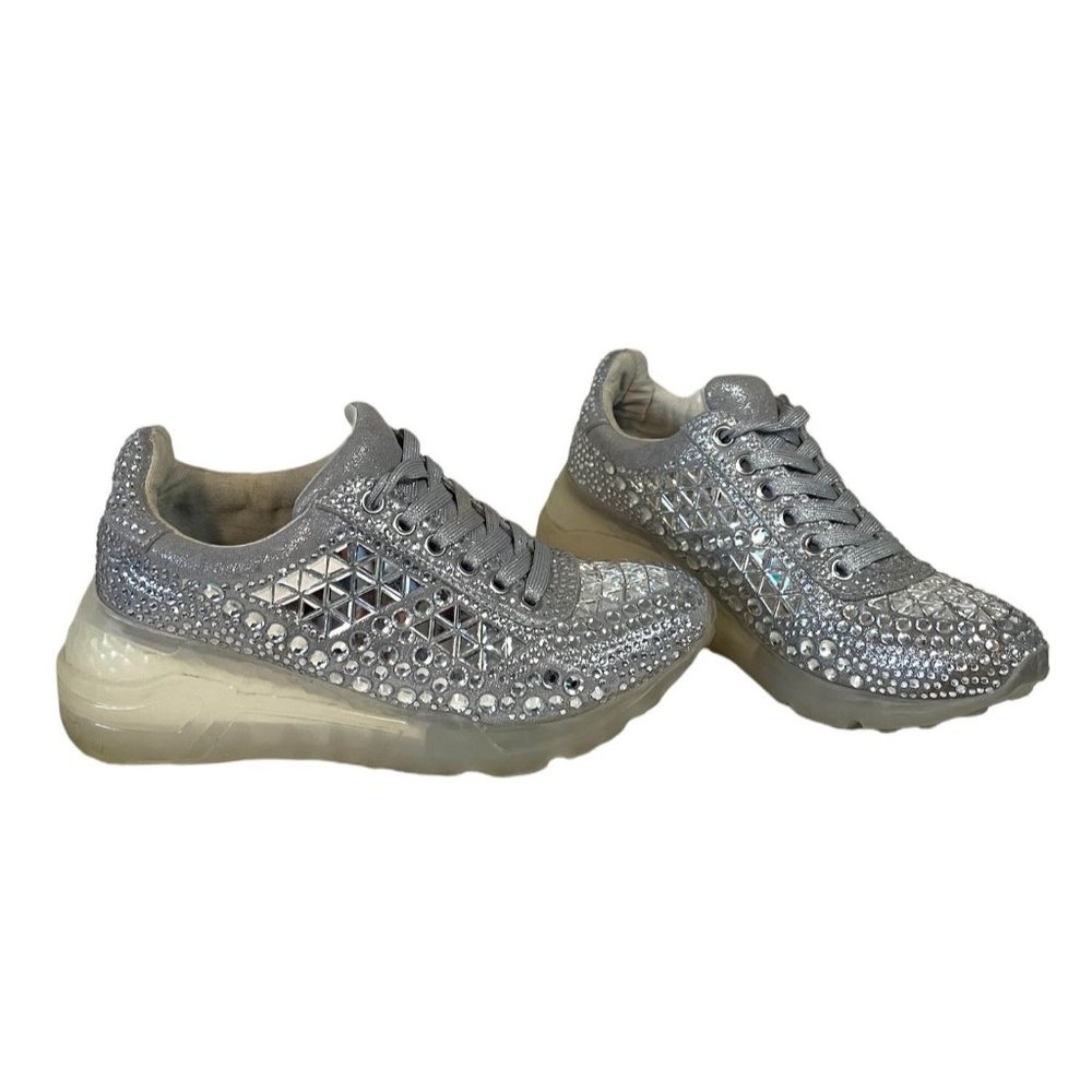 Steve Madden Carissa Rhinestone Sneaker size 6M